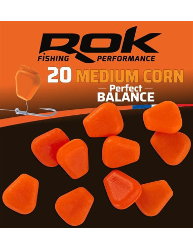 Rok medium corn perfect balance orange 20unds