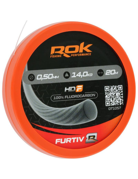 Rok furtiv R fluorocarbon 0.50mm 20m