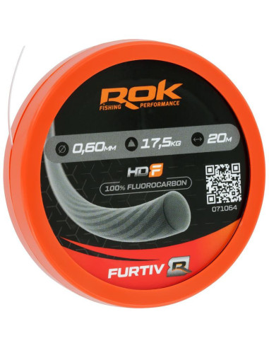 Rok furtiv R fluorocarbon 0.60mm 20m