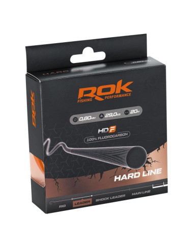 Rok hardline fluorocarbon 0.80mm 20m