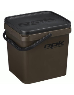 Rok greenish bucket +basin+cover kit 17 litros 2