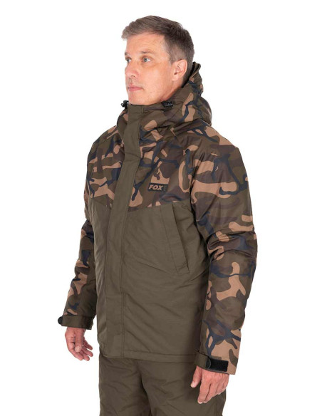 Fox khaki camo winter suit talla S