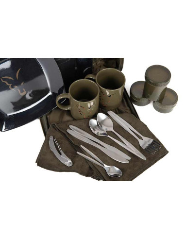 Fox new camolite 2 person dinner set