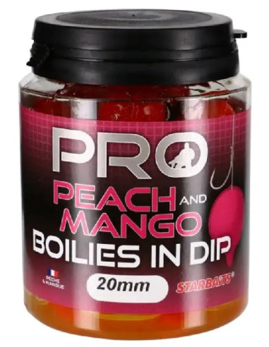 starbaits boilies dip peach mango 20mm 150gr