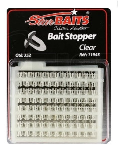 Starbaits bait stoppers caps clear 352unds