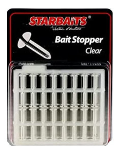 Starbaits big bait stoppers caps clear 128unds