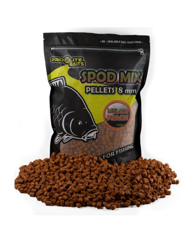 Proelite spod pellets melon peach 8mm 1.8kg