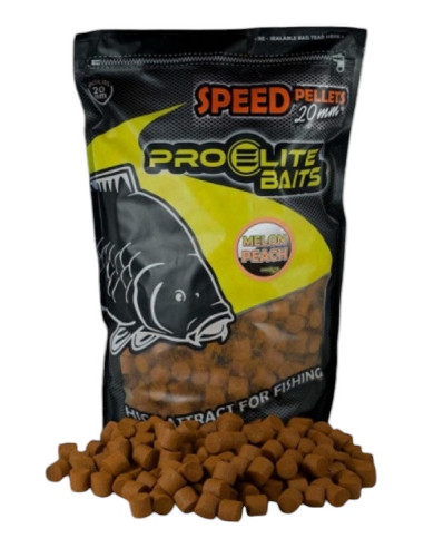 Proelite baits speed pellets melon peach 20mm 4.5kg