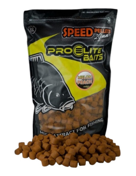 Proelite baits speed pellets melon peach 20mm 4.5kg