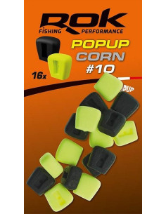 Rok corn ultra pop-up yellow black 10mm 16unds