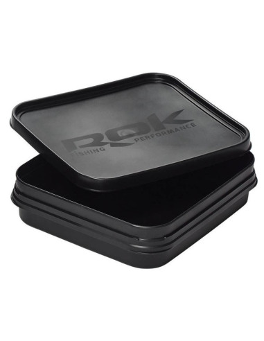 Rok square inside basin black 4L