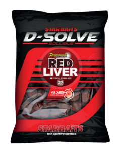 Starbaits d-solve boilies red liver 20mm 2.5kg