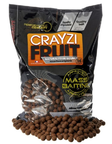 Starbaits mass baiting crayzi fruit 20mm 3kg