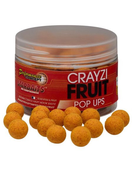 Starbaits pop-up crayzi fruit 14mm 50gr