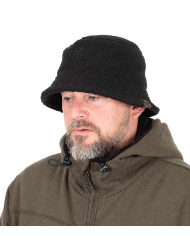 Fox sherpa bucket hat black