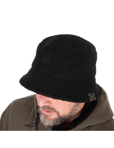 Fox sherpa bucket hat black