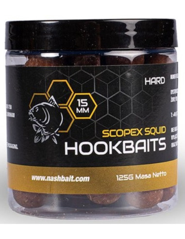 Nash hard hookbaits scopex squid 24mm 175gr