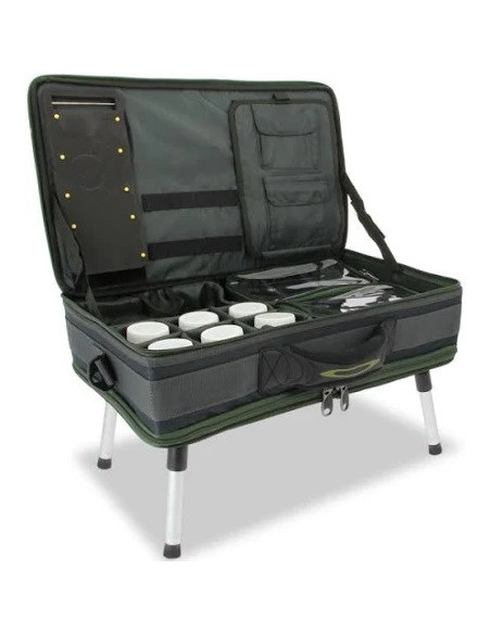 NGT carp bivvy table system