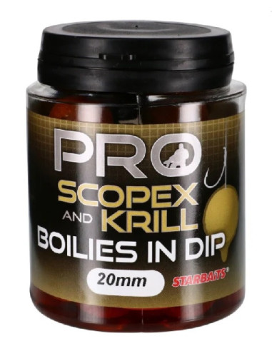 starbaits boilies dip scopex krill 20mm 150gr