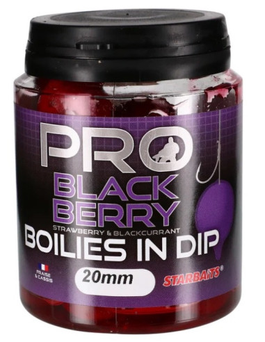 starbaits boilies dip black berry 20mm 150gr