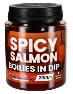 starbaits boilies dip spicy salmon 20mm 150gr