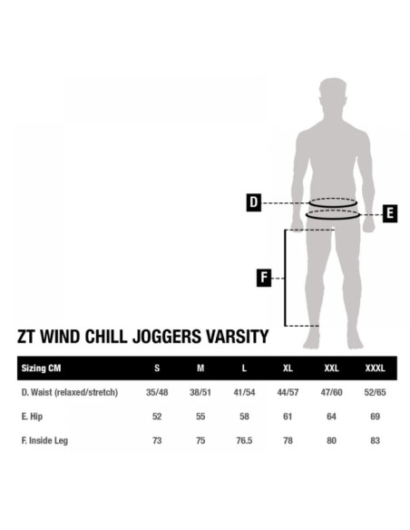 Nash ZT wind chill joggers varsity talla L