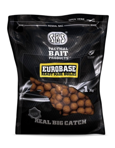 Sbs boilies eurobase garlic 20mm 1kg