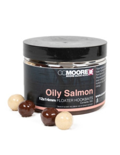 Ccmoore hookbaits floater oily salmon 12x14mm