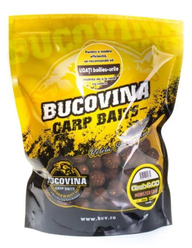 Bucovina boilies grab & go monster crab 20mm 800gr