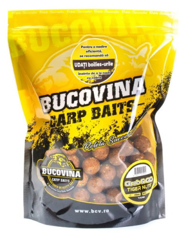 Bucovina boilies grab & go tiger nut 20mm 800gr