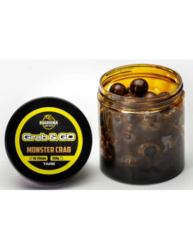 Bucovina boilies grab & go monster crab 20mm 5kg