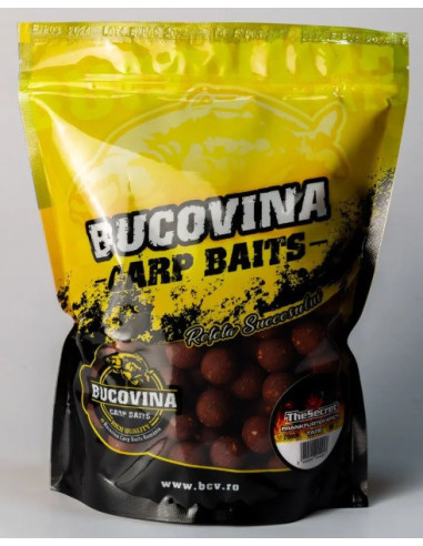 Bucovina boilies the secret ( frankfurter spice) 20mm 1kg