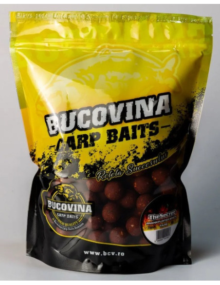 Bucovina boilies the secret ( frankfurter spice) 20mm 1kg