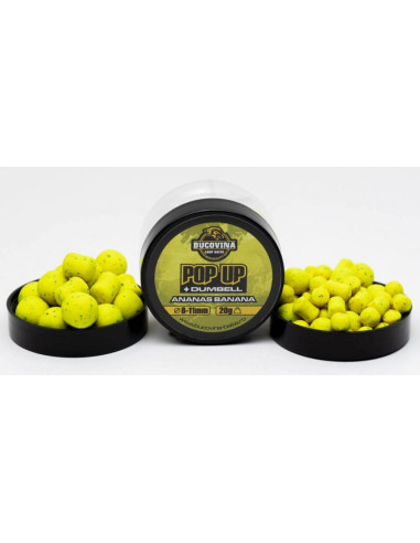 Bucovina pop-ups pineapple & banana 14mm 20gr