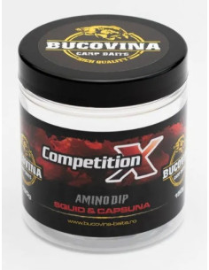 Bucovina amino dip competition-x (squid & straberry) 150gr