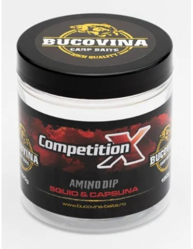 Bucovina amino dip competition-x (squid & straberry) 150gr