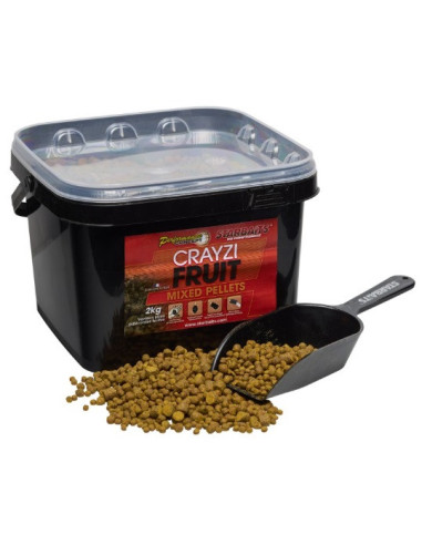 Starbaits pellets crayzi fruit 2kg