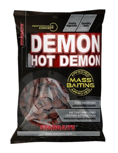 Starbaits mass baiting hot demon 15mm 3kg