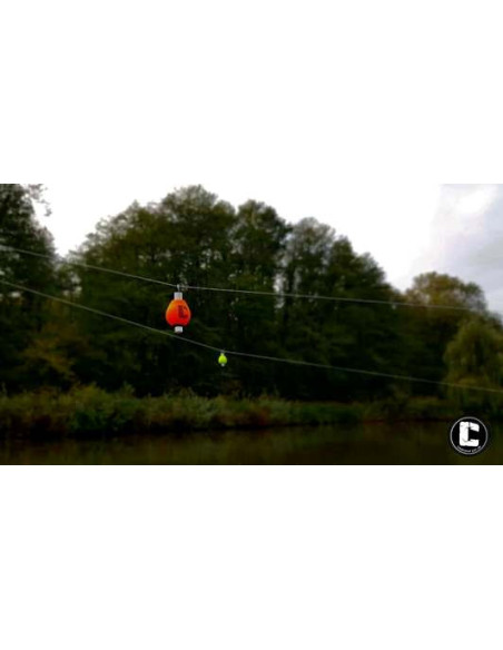 Carpspot boya line hanger amarilla