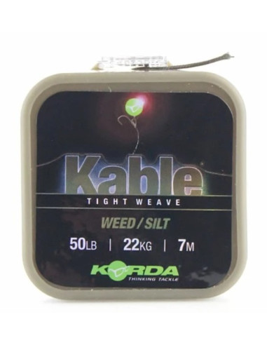 Korda kable tight weave weed silt 7m