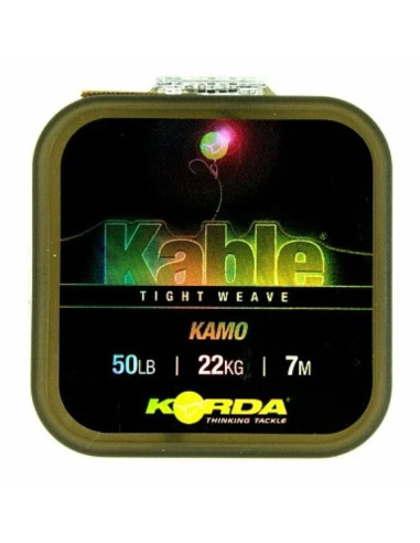 Korda kable tight weave kamo 7m