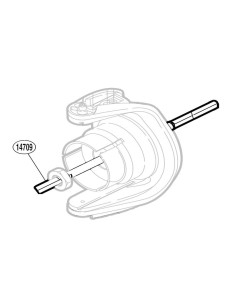 Shimano eje main shaft big baitrunner XT-A (10L4A)