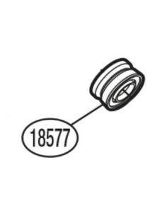 Shimano guia hilo line roller power aero 14000 XTB-XSB (con rodamiento) (10RB6) 2