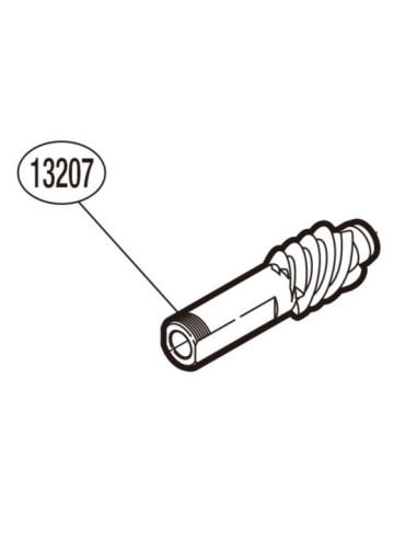 Shimano eje pinion gear baitrunner 8000 D (10M45)