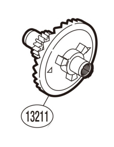 Shimano engranaje drive gear baitrunner 8000 D (104KA)