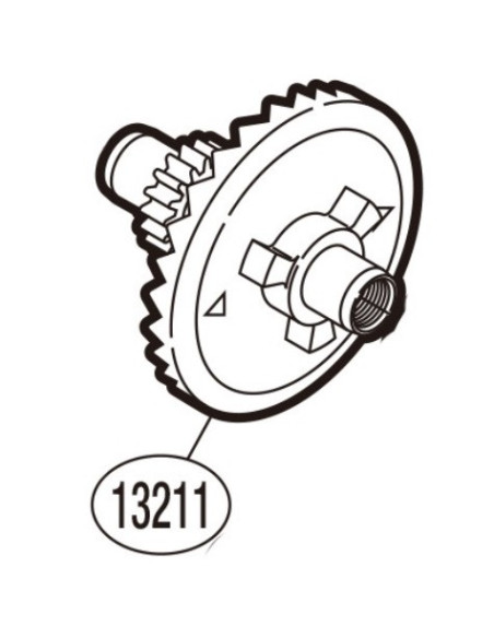Shimano engranaje drive gear baitrunner 8000 D (104KA)