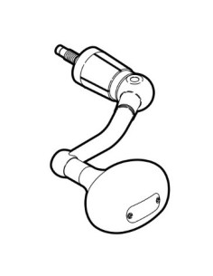 Shimano manivela baitrunner 8000 D (105FE) 2