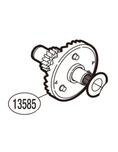 Shimano engranaje drive gear baitrunner 12000 D (10A1R) 2