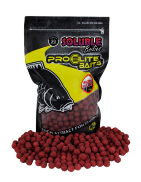 Proelite boilies solubles bloody mulberry  20mm 3.5kg