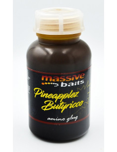 Massive baits amino glug pineapple butyric 250ml